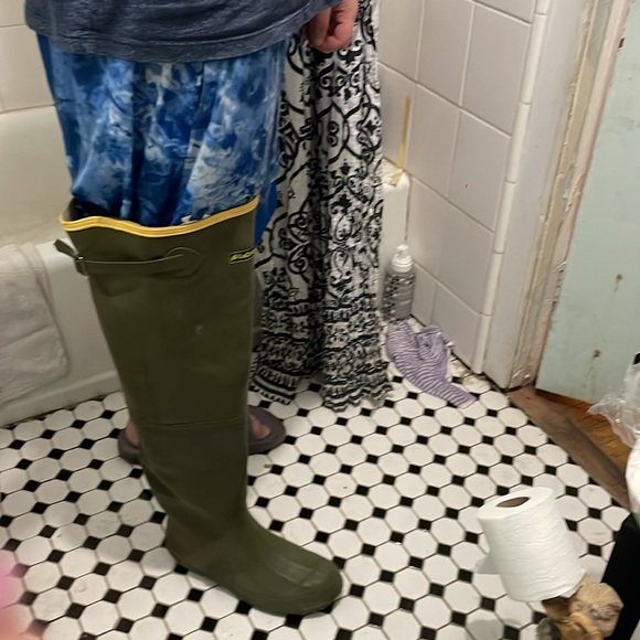 Lacrosse ZXT irrigation hip 26” OD green size us 12, rubber wader boots - Picture 16 of 16